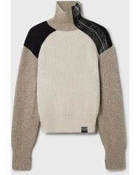 Stella McCartney - Block Panelled Knit Jumper - Lyst