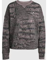 Stella McCartney - Logo Graphic Print Crewneck Sweatshirt - Lyst