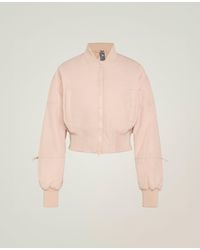 Stella McCartney - Sportswear Woven Cropped Bomber Jacket - Lyst