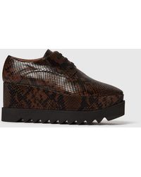 Stella McCartney - Limited-edition Elyse Snake Platforms - Lyst