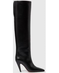 Stella McCartney - Stella Spur Knee-High Heeled Boots - Lyst