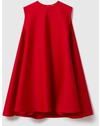 Stella McCartney - Envers Satin A-Line Mini Dress - Lyst