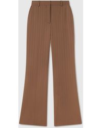 Stella McCartney - Mid-Rise Bootcut Trousers - Lyst