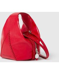 Stella McCartney - Appaloosa Whipstitchtiny Bucket Bag - Lyst