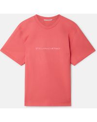 Stella McCartney - Stella Iconics Logo Relaxed Fit T-shirt - Lyst