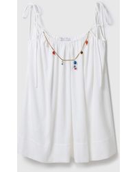 Stella McCartney - Bead-Embellished Mini Dress - Lyst