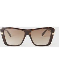 Stella McCartney - Square Cat-Eye Sunglasses, One Size - Lyst