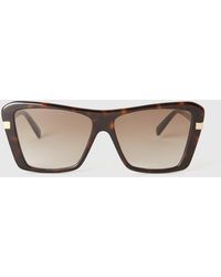 Stella McCartney - Square Cat-Eye Sunglasses, One Size - Lyst