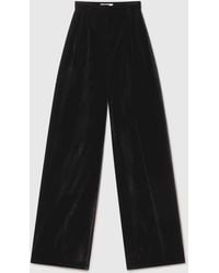 Stella McCartney - Oversized High-Waisted Trousers - Lyst