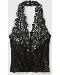 Stella McCartney - Halterneck Lace Top - Lyst