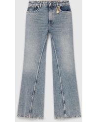 Stella McCartney - Vintage Wash Bootcut Jeans - Lyst