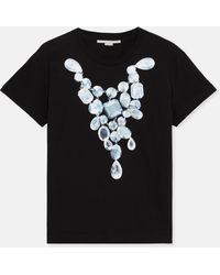 Stella McCartney - Diamond Graphic Printed T-shirt - Lyst