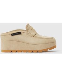 Stella McCartney - Sneak-elyse Platform Loafer Slippers - Lyst