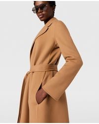 Stella McCartney - Double-Faced Belted Coat - Lyst