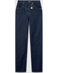 Stella McCartney - Chaps Stitch Slim-leg Jeans - Lyst
