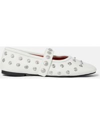 Stella McCartney - Ryder Popper-studded Ballet Flats - Lyst