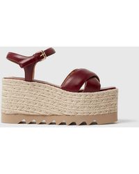 Stella McCartney - Elyse Criss-Cross Sandal - Lyst