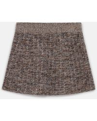 Stella McCartney - Ribbed Chunky Knit Mini Skirt - Lyst