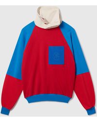 Stella McCartney - Smc Crest Panel High-Neck Sweatshirt - Lyst