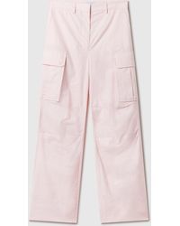 Stella McCartney - Cargo Cotton Trousers - Lyst