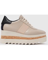 Stella McCartney - Sneak-Elyse Platform Trainers - Lyst