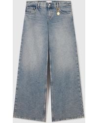 Stella McCartney - Vintage Wash Wide-Leg Jeans - Lyst