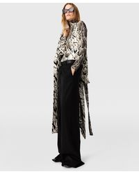 Stella McCartney - Cloud Leopard High-Neck Bodysuit - Lyst