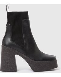 Stella McCartney - Skyla Heeled Sock Boots - Lyst