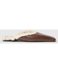 Stella McCartney - Vegan Plush-lined Slippers - Lyst