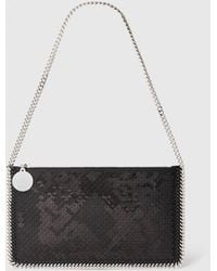 Stella McCartney - Falabella Sequin Pochette Shoulder Bag - Lyst