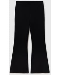 Stella McCartney - Compact Knit Flared Pants - Lyst