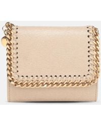 Stella McCartney - Falabella Small Flap Wallet - Lyst