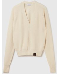 Stella McCartney - Long-sleeve V-neck Jumper - Lyst