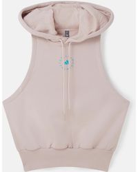 Stella McCartney - Truecasuals Sportswear Sleeveless Hoodie - Lyst