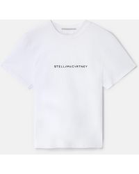 Stella McCartney - Stella Iconics Logo Relaxed Fit T-shirt - Lyst