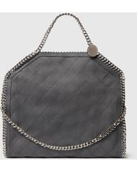 Stella McCartney - Falabella Quilted Fold-over Tote Bag - Lyst