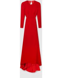 Stella McCartney - Backless Long-sleeve Floor-length Dress - Lyst