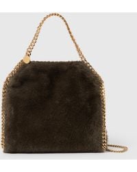 Stella McCartney - Falabella Mink Mini Tote Bag - Lyst