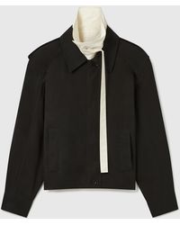 Stella McCartney - Washed Cotton Double-layer Jacket - Lyst