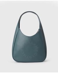 Stella McCartney - Logo Slouchy Hobo Tote Bag, One Size - Lyst