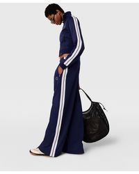 Stella McCartney - High-neck Double Stripe Track Jacket - Lyst