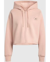 Stella McCartney - Logo Cropped Hoodie - Lyst