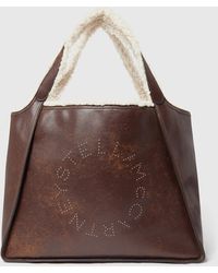 Stella McCartney - Logo Plush-lined Tote Bag - Lyst