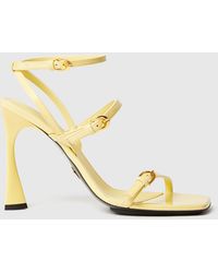 Stella McCartney - Elsa Patent Heeled Sandals - Lyst