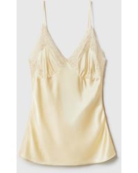 Stella McCartney - Lace Trim Slip Top - Lyst