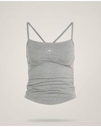 Stella McCartney - Adidas By Studio Spaghetti Crop Top - Lyst