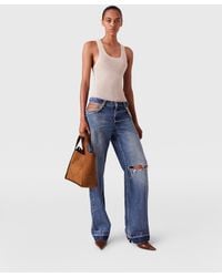 Stella McCartney - Falabella Hips Straight-Leg Jeans - Lyst