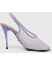 Stella McCartney - Slingback Stretch Mesh Pumps - Lyst