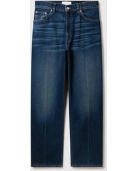 Stella McCartney - Crest-Embroidered Straight Jeans - Lyst