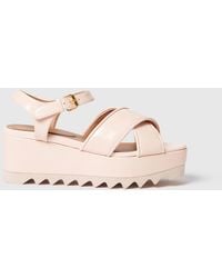 Stella McCartney - Elyse Criss-Cross Sandals - Lyst